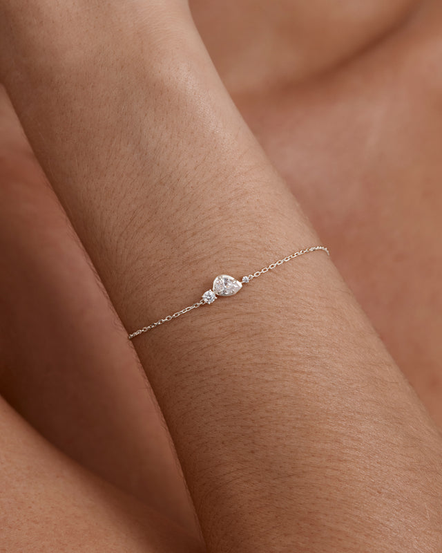 Sterling Silver Quiet Radiance Bracelet