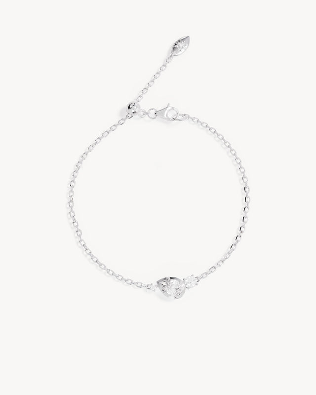 Sterling Silver Quiet Radiance Bracelet