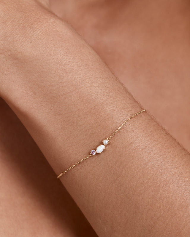 18k Gold Vermeil Cosmic Bloom Bracelet