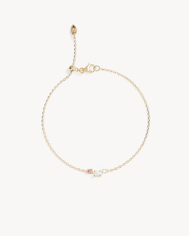 18k Gold Vermeil Cosmic Bloom Bracelet
