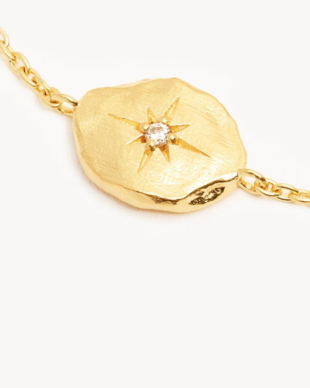 18k Gold Vermeil North Star Bracelet