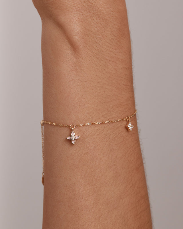 18k Gold Vermeil Lotus Dreams Bracelet