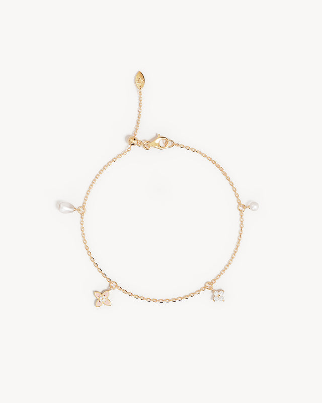 18k Gold Vermeil Lotus Dreams Bracelet