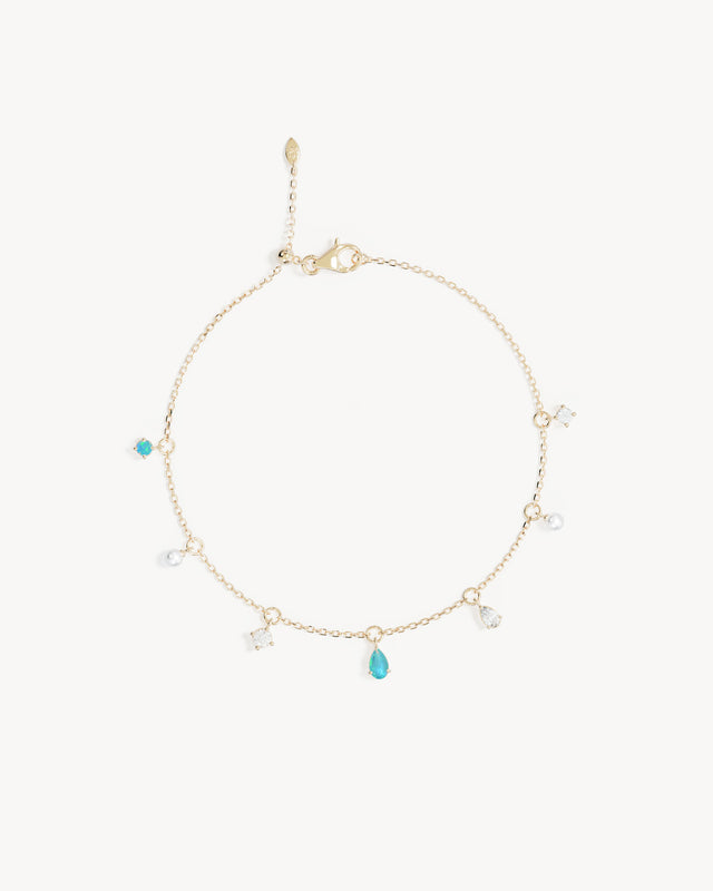 9k Solid Gold Enchanted Light Lab-Grown Diamond Bracelet