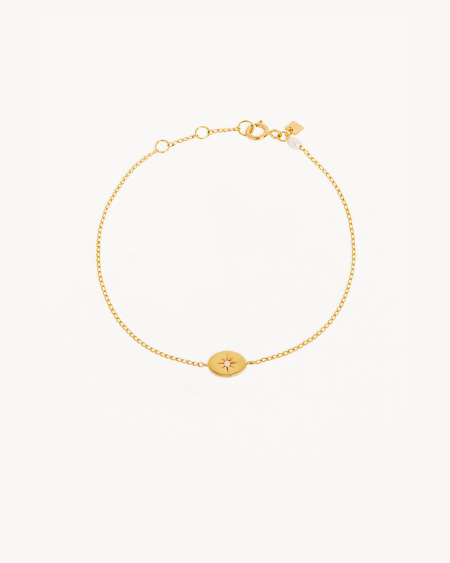 14k Gold Shine Your Light Bracelet | By Charlotte – by charlotte
