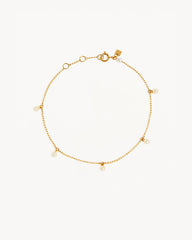 14k Solid Gold Peace Lover Bracelet