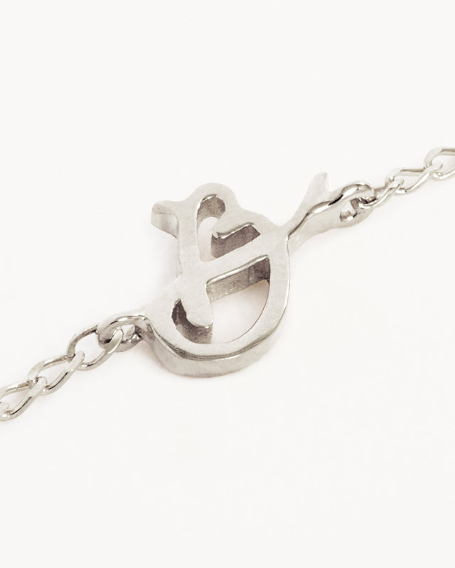 Sterling Silver Love Letter Bracelet