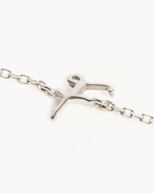 Sterling Silver Love Letter Bracelet