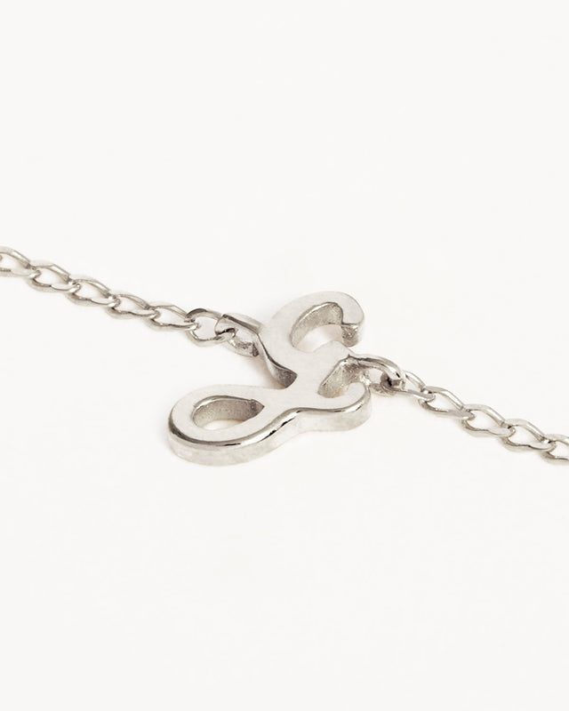 Sterling Silver Love Letter Bracelet