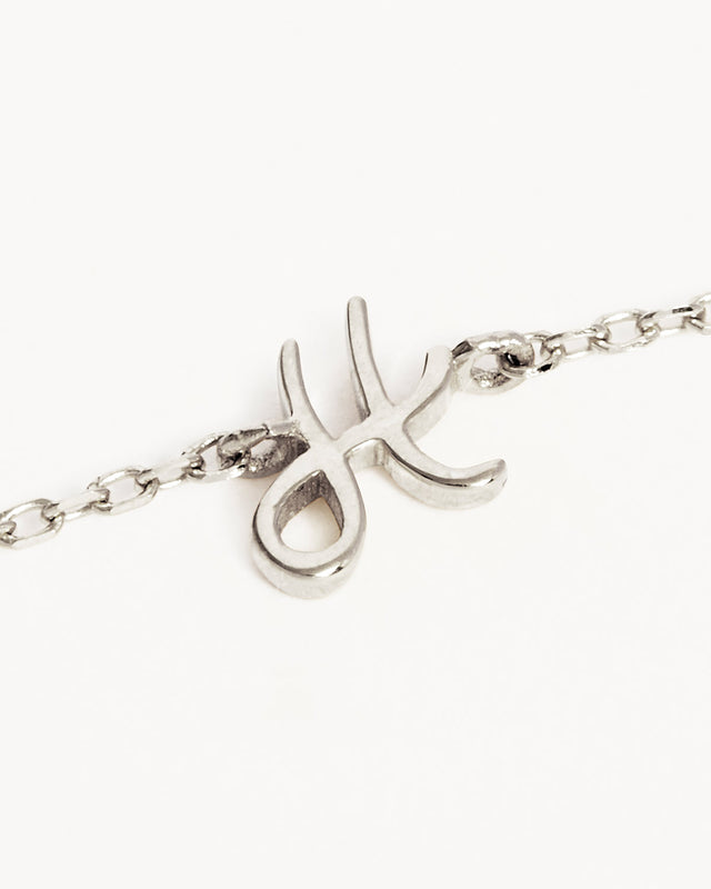 Sterling Silver Love Letter Bracelet