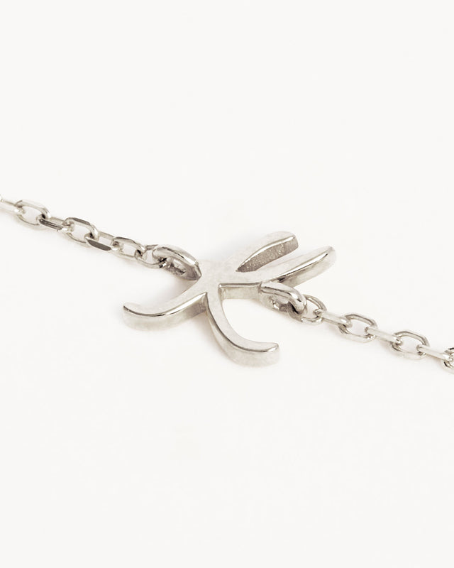 Sterling Silver Love Letter Bracelet