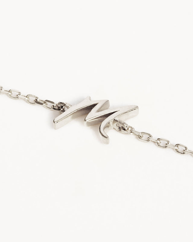 Sterling Silver Love Letter Bracelet