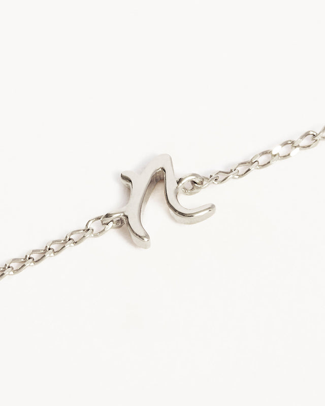 Sterling Silver Love Letter Bracelet