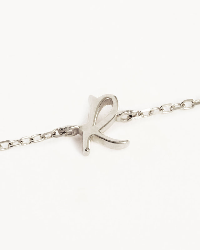 Sterling Silver Love Letter Bracelet