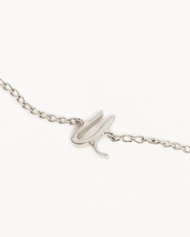 Sterling Silver Love Letter Bracelet