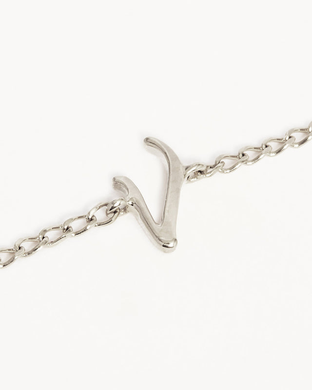 Sterling Silver Love Letter Bracelet