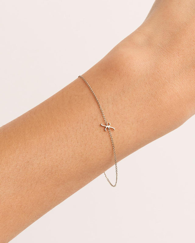 Sterling Silver Love Letter Bracelet