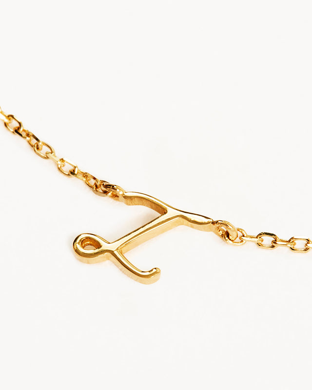 14k Solid Gold Love Letter Bracelet