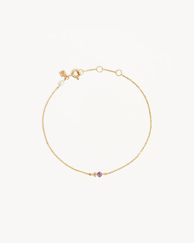 14k Solid Gold Fly With Me Bracelet – by charlotte