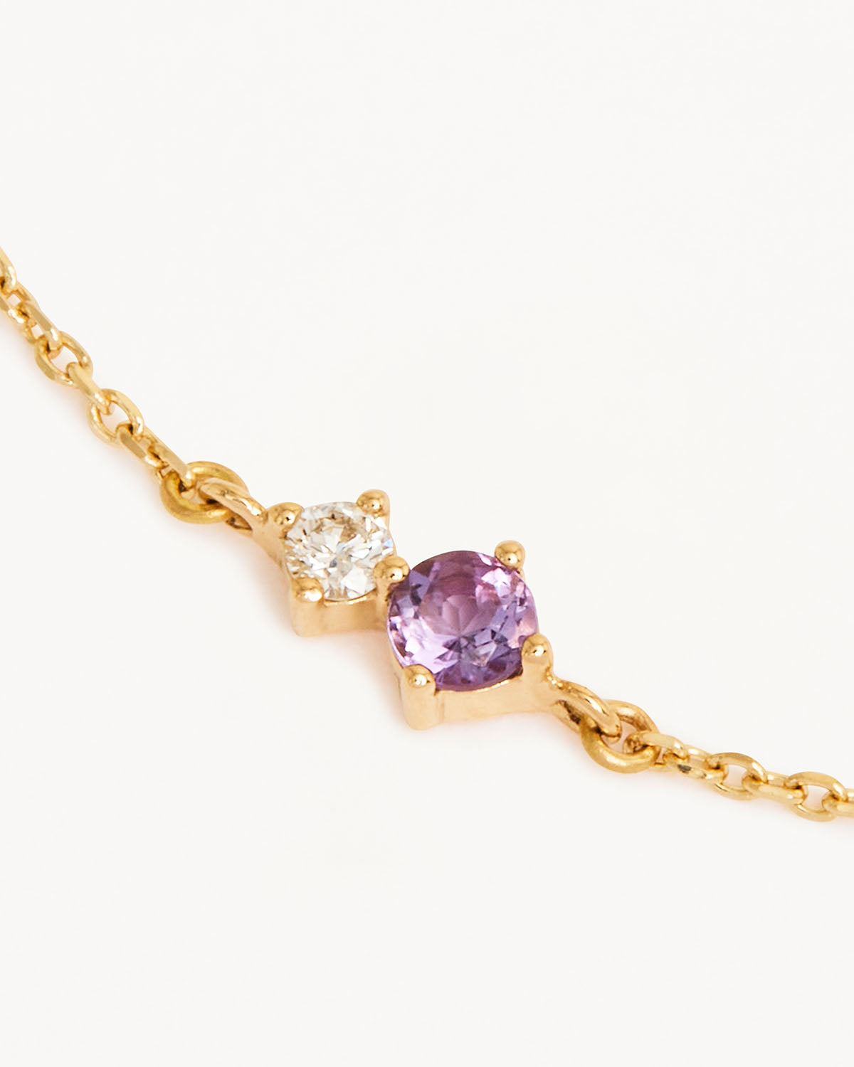 Gold amethyst sale bracelets