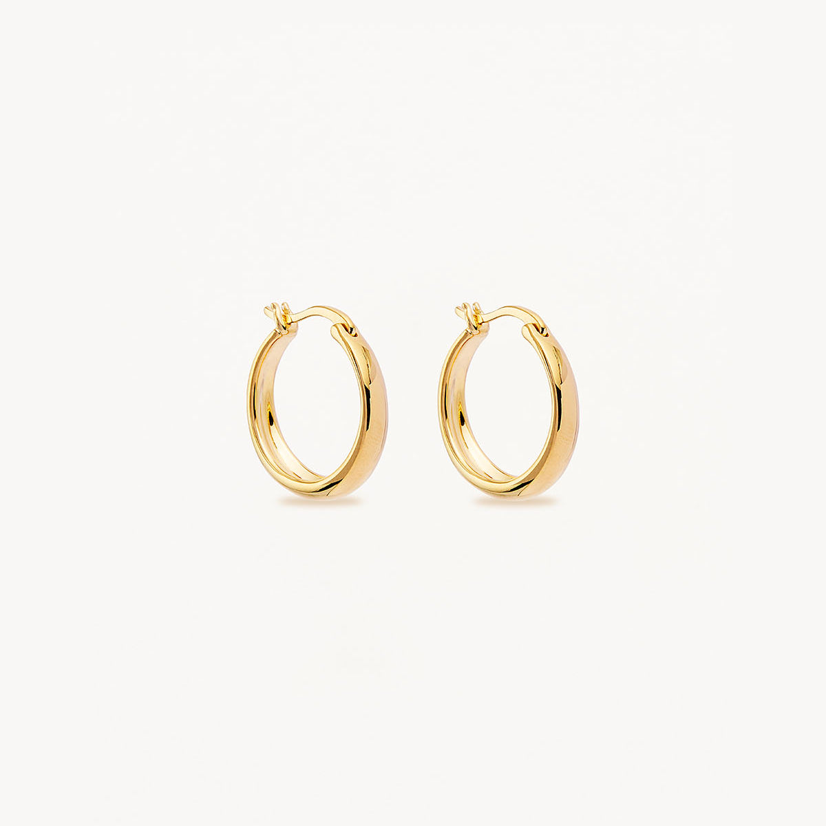 Gold Infinite Horizon Large Hoops – by charlotte