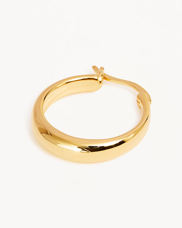 18k Gold Vermeil Infinite Horizon Large Hoops