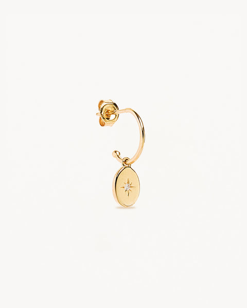 BY CHARLOTTE THREAD EARINGS GOLD