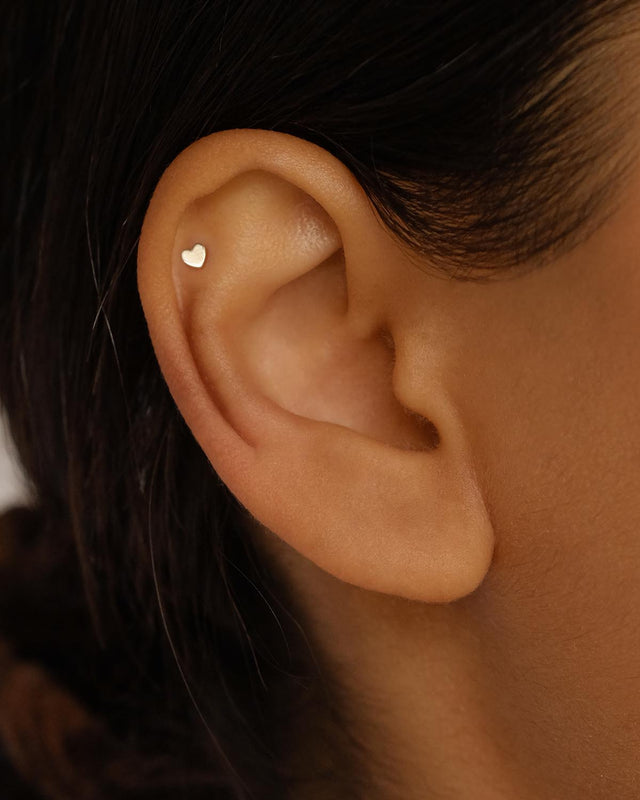 Cartilage Piercing Piercing Baby Ears At Months 14kt White Gold