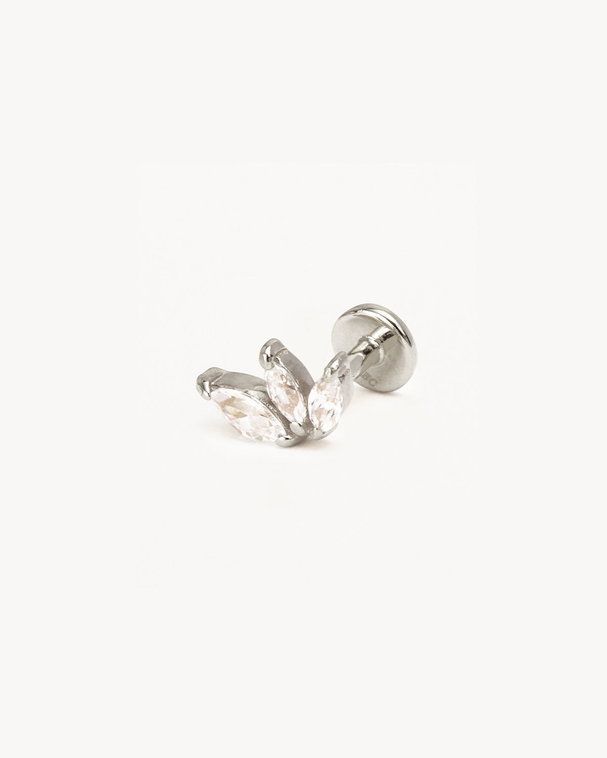 Tragus white gold on sale earrings