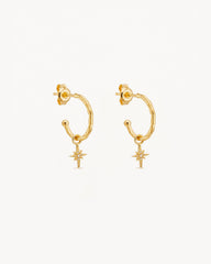 18k Gold Vermeil Starlight Hoops