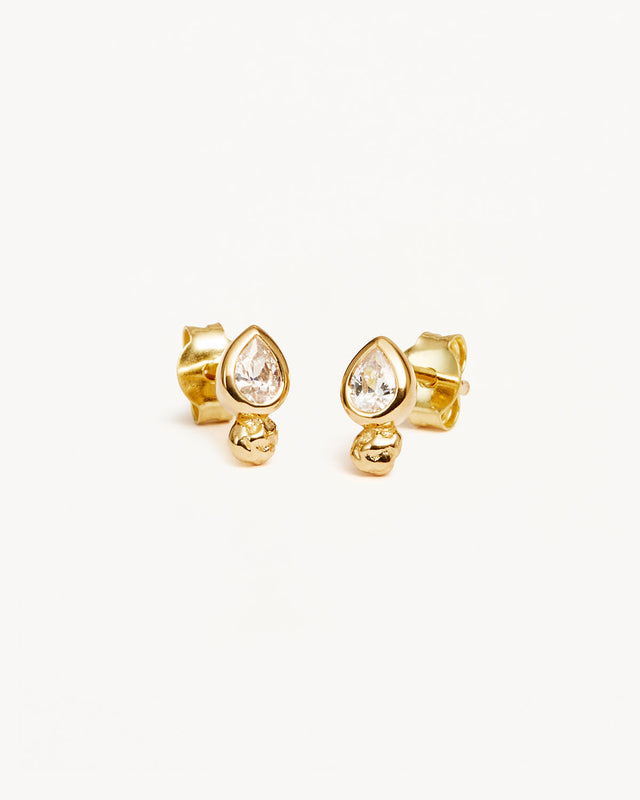 18k Gold Vermeil Adore You Stud Earrings