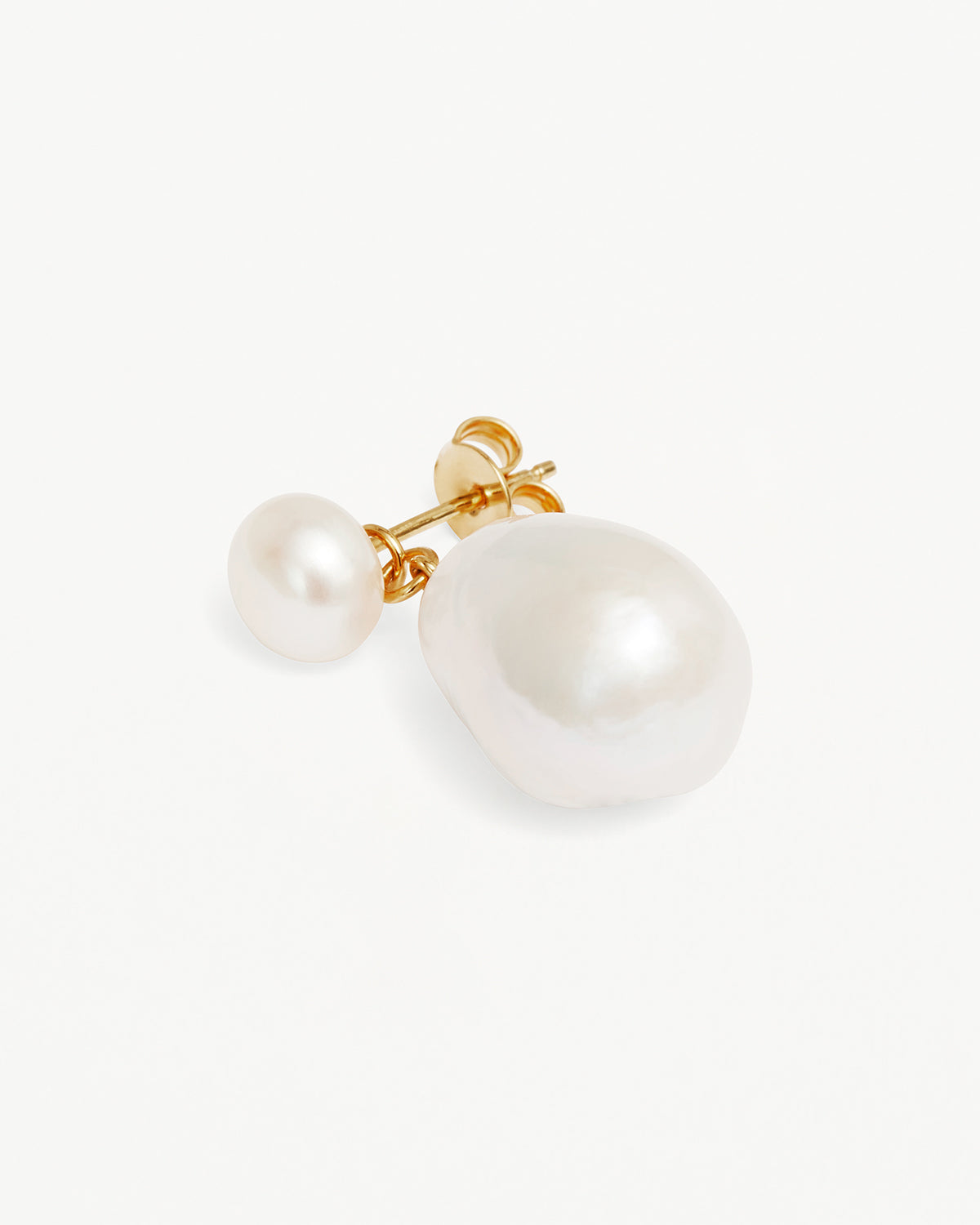 18k Gold Vermeil Forever Moments Pearl Drop Earrings – by charlotte