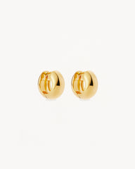 18k Gold Vermeil Bold Huggie Hoops