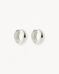 Sterling Silver Bold Small Hoops