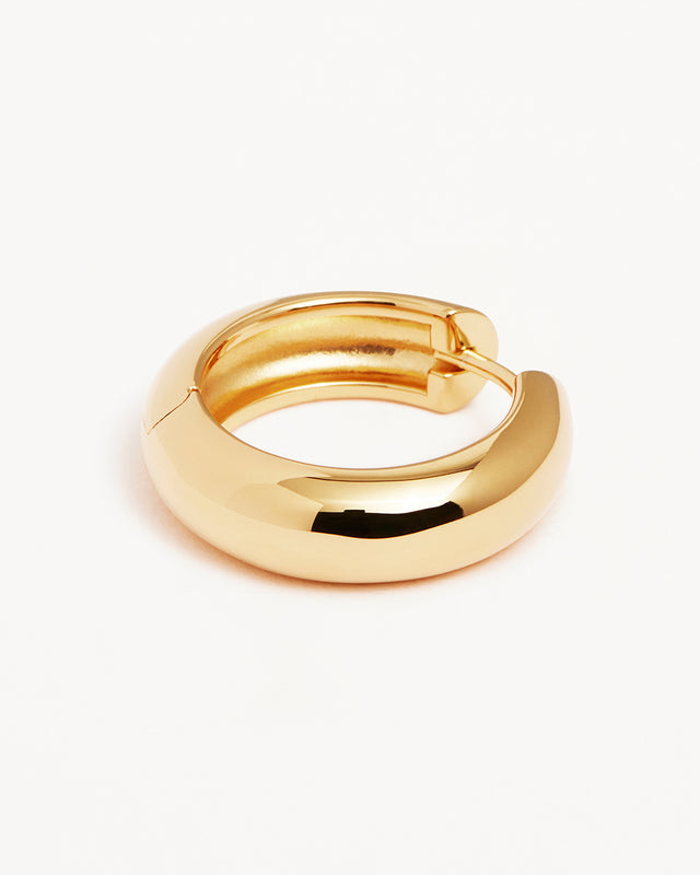 18k Gold Vermeil Bold Large Hoops