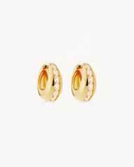 18k Gold Vermeil Magic of You Hoops