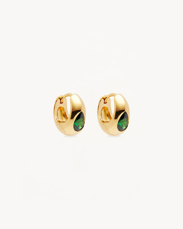 18k Gold Vermeil Magnetic Soul Hoops