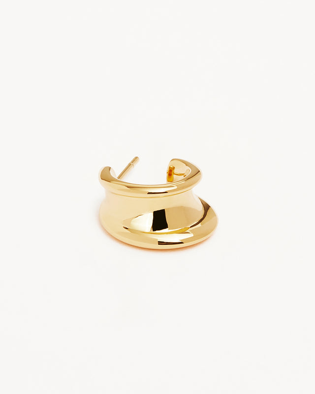 18k Gold Vermeil Muse Small Hoops