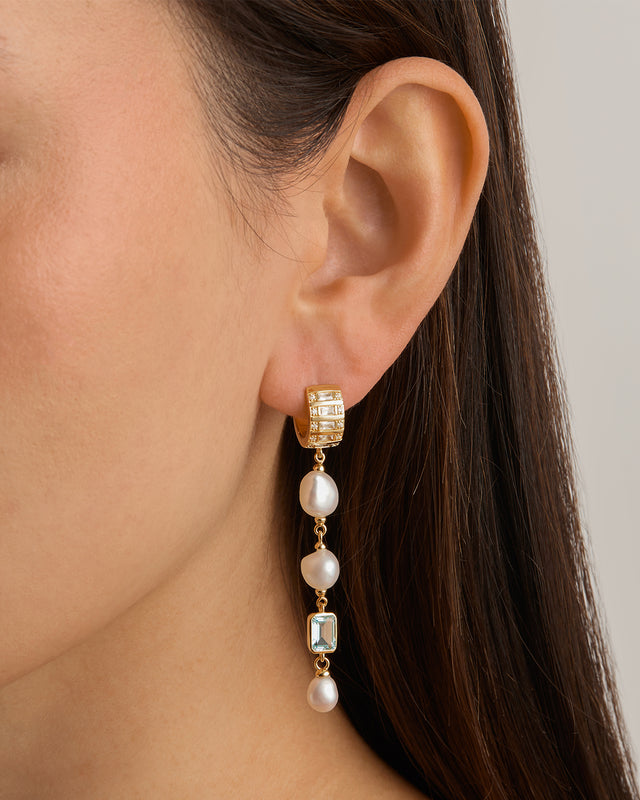 18k Gold Vermeil Follow Your Dreams Hoops