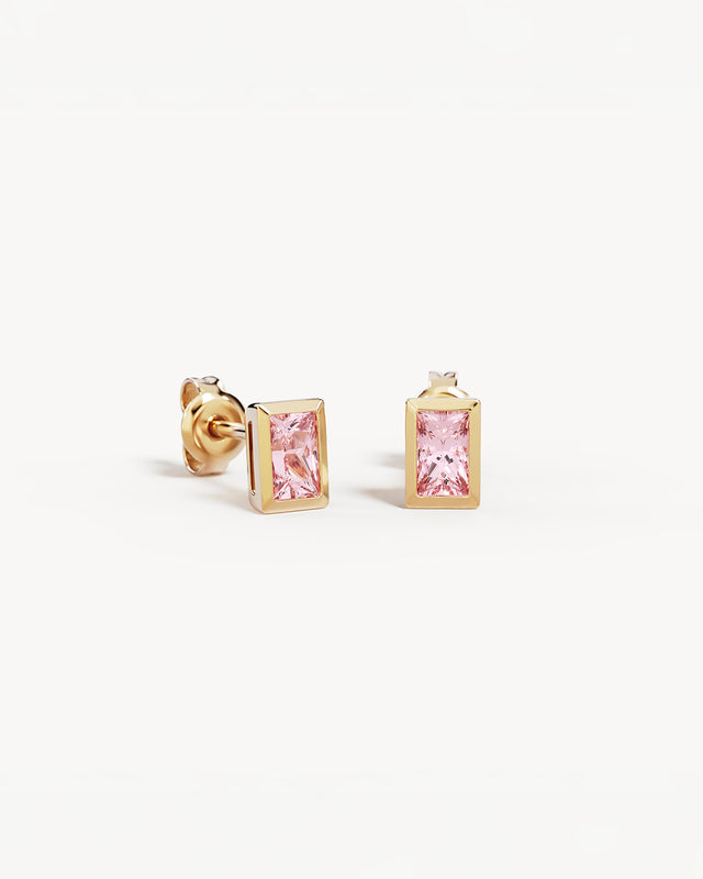 18k Gold Plated Love in Bloom Stud Earrings