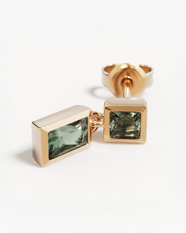 18k Gold Plated Strength of You Drop Earrings