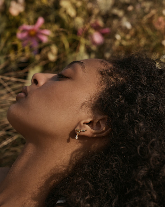 18k Gold Vermeil Entwined With You Earrings