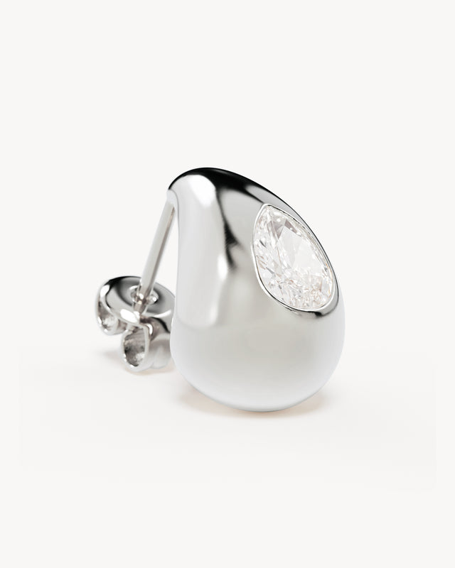 Sterling Silver Dewdrop Small Earrings