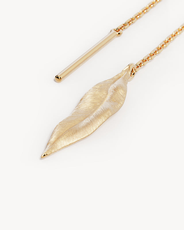 18k Gold Vermeil Awaken Thread Earrings