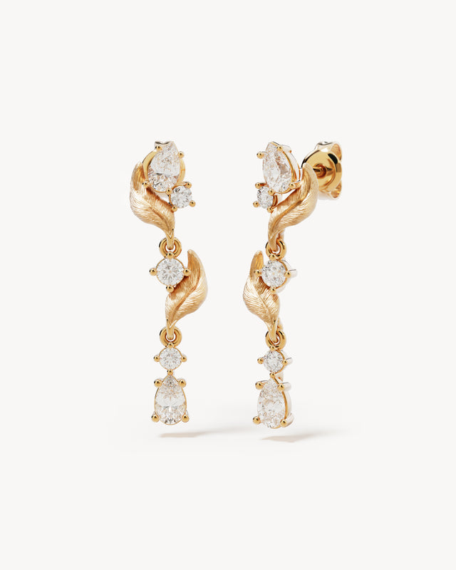 18k Gold Vermeil Through the Seasons Drop Earrings