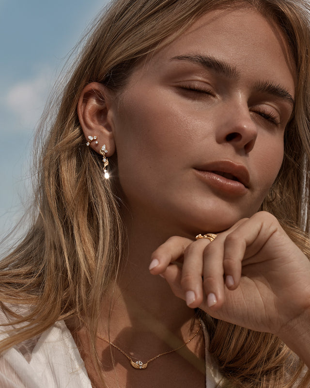 18k Gold Vermeil Through the Seasons Drop Earrings