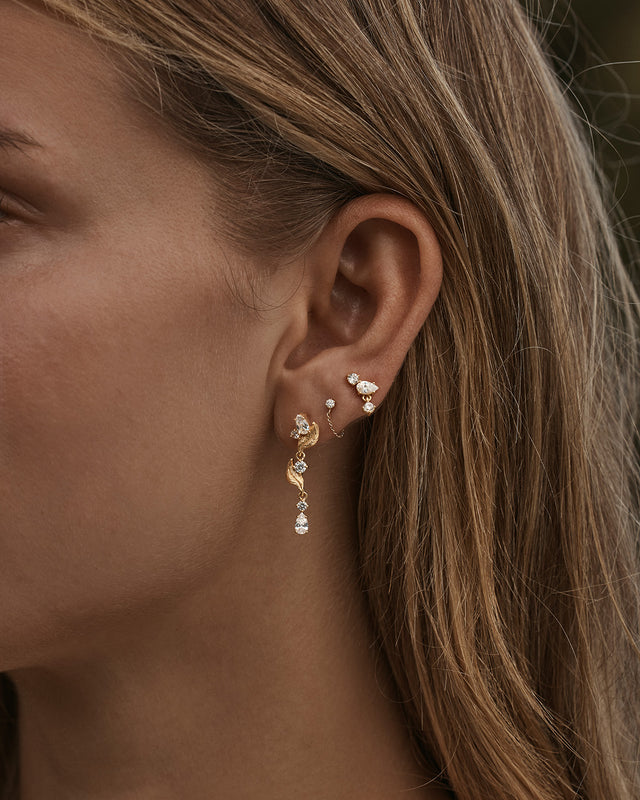 18k Gold Vermeil Through the Seasons Drop Earrings