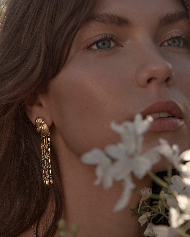 18k Gold Plated Grow With You Earrings