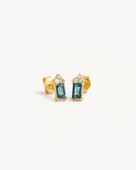 18k Gold Vermeil Endless Devotion Stud Earrings