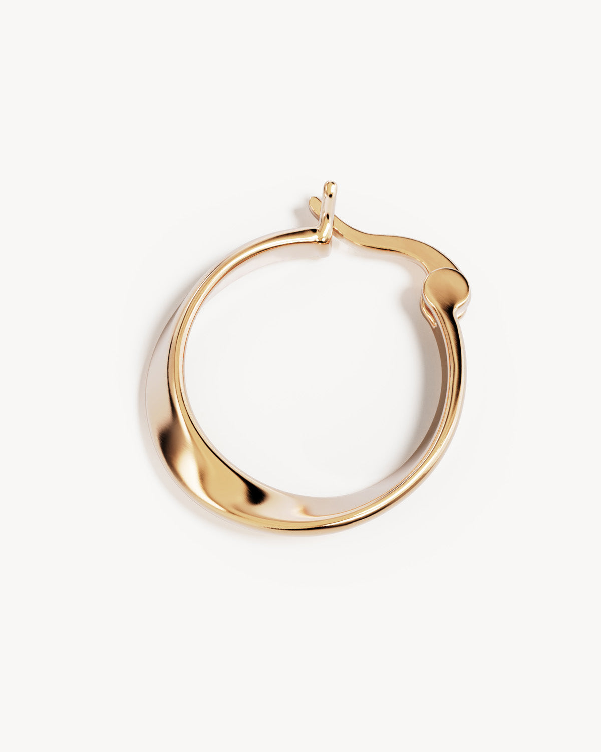 18k Gold Vermeil Return to Love Hoops – by charlotte